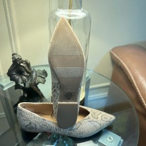 Express snakeskin flats. Size 10 brand new never worn with the store tags.
